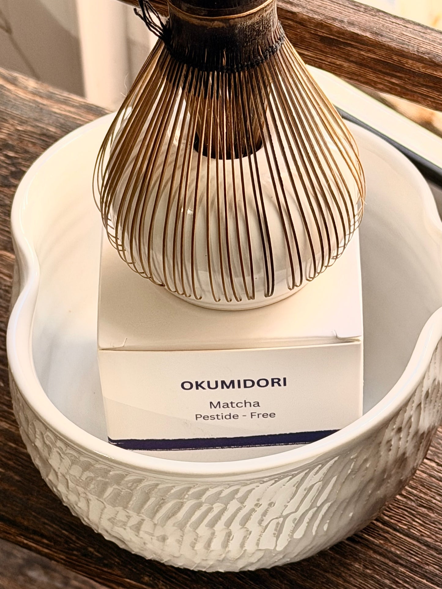 Milky White Matcha Set