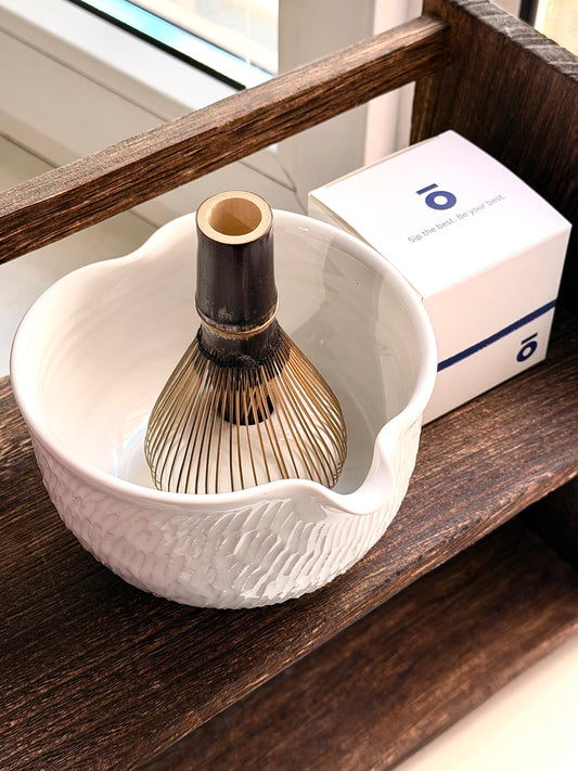 Milky White Matcha Set